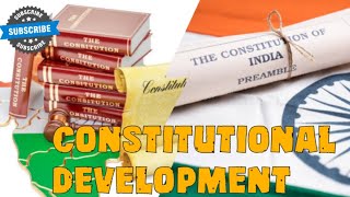 CONSTITUTIONAL DEVELOPMENT Part 02 |NCERT BASED ONE-LINERS|  EXPLAINED #NCERT #EXAMS #SSC