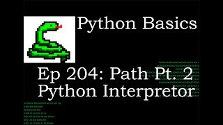 Python Basics Call Python Interpreter From Dos Prompt | Command Line