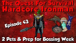 Hardcore Ironman! 2 More 99's and Bossing Week Prep! [Runescape 3] Episode #43