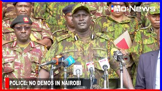 Directives are Clear Polis warn Azimio Leaders Raila, Kalonzo and Karua on Holding Demos in Nairobi