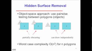 Computer Graphics - Lecture 9