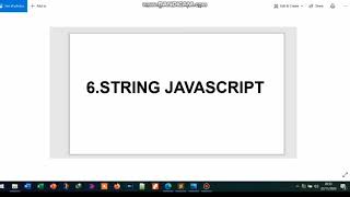 6-7/11. String JavaScript, Metode JavaScript String || JavaScript