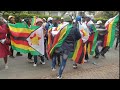 MARCH 31 PROTESTS: How anti-Mnangagwa demonstrators besieged Zimbabwean Embassy in SA