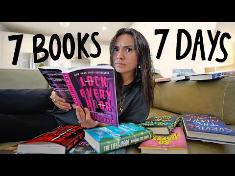 I read 7 thrillers in 7 days…