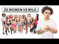 20 WOMEN VS 1 YOUTUBER: MILO | NovaMen By FashionNova |