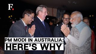 Prime Minister Narendra Modi Lands In Australia