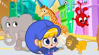 Zoo Animals On The Loose | Zoo Soccer | Kids Cartoon | Mila and Morphle