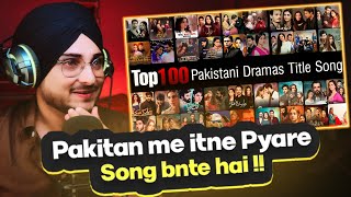 Top 100 Most Popular Pakistani Dramas Title Song OST Reaction