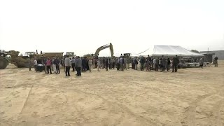 Groundbreaking at Former Buick City Site