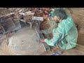 wonderful process of manufacturing forage harvester fodder cutting machine in local factory. part 1