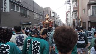 深川神明宮例大祭2015　宮元神輿