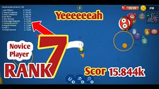 worms zone game | you are in the top 7 | game cacing