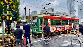 [JAPAN/TOKYO]Gakushuinshita Kishibojimmae Zoshigaya walking[Tokyo Sakura Tram/Toden Arakawa Line]