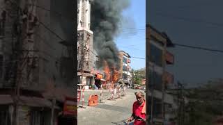 പത്തനംതിട്ട നഗര മദ്ധ്യത്തിൽ വൻ തീപിടുത്തം; നിരവധി കടകൾ കത്തിനശിച്ചു @mayyil varthakal