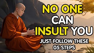 No One Can Insult You After This | 5 Best Ways To Get Respect From Others | A Buddhist Story