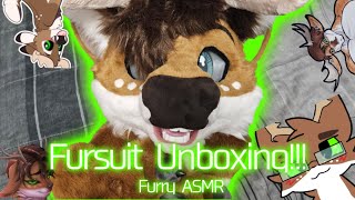 [Furry ASMR] Fursuit Unboxing | Fursuit ASMR