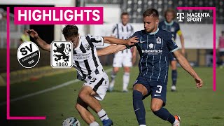 SV Sandhausen - TSV 1860 München | Highlights 3. Liga | MAGENTA SPORT
