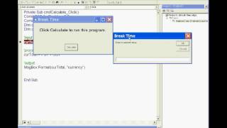 Visual Basic ~ Breakpoints for Debugging