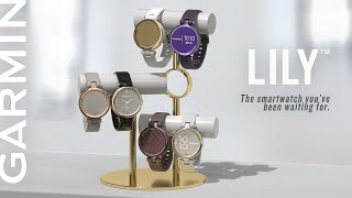 Lily: The small, stylish smartwatch from Garmin