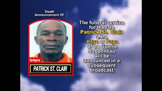 Patrick St. Clair short