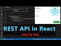 How to Make REST API Calls in React - GET, POST, PUT, DELETE - Step by Step