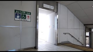 電動アシスト車いすで新潟駅南口プラーカ1エレベーターを利用して地上～CoCoLo新潟南館3階ビッグカメラ前通路へ行ってみた。　令和5年8月24日