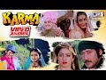 Karma Movie All Songs - Video Jukebox | Dilip Kumar, Nutan | Sridevi, Jackie Shroff | Anil Kapoor