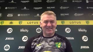 Dean Smith | Norwich v Manchester City | Full Pre-Match Press Conference | Premier League