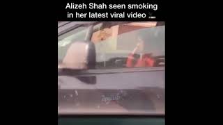 Alizeh Shah seen smoking in her latest #short viral video trending memes WhatsApp Status #shorts