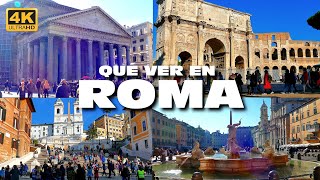 WHAT TO SEE, WHAT TO DO in ROME ITALY