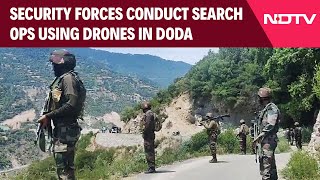 Doda Encounter | Security Forces Conduct Search Ops Using Drones In Doda