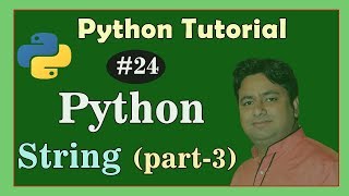 String in Python (Part-3) - Learn Python in Hindi | Python PDF | Python for class 12 CBSE