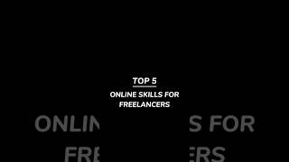 TOP 5 ONLINE SKILLS FOR FREELANCERS || SKILLS THAT MAKE YOU BILLIONAIRE #graphicdesign #ai