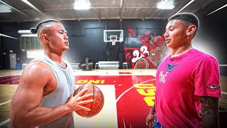 Kenny Chao vs Gio Wise in Physical 2v2 Basketball!