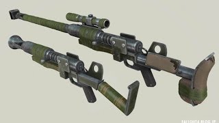 fallout4.blog.jp MOD Review - Makeshift Anti Material Rifle by Shoeburglar