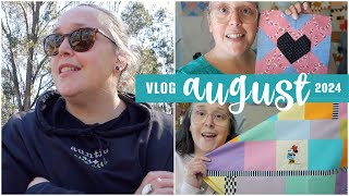 AUGUST 2024 | Quilt Jacket Plans, Book Recs & Heart Blocks