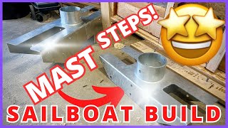 Mast steps! - ep84 Project SeaCamel