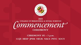 BSOS 2025 Spring Commencement Ceremony #2