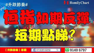 #升跌節奏#恒指如期反彈 短期點睇？#恒指分析 #期指分析 #股票入門#港股#技術分析#投資分析##投資入門｜#圖標分析｜#炒股教學｜