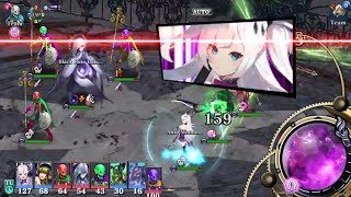 Orcanix Boss Fight(hard mode) Aria-Cresent-R units Team Evertale