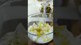 Whipped feta with Pelagonia Grilled Olives.