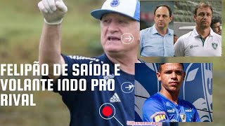 Felipão Saindo do Cruzeiro ? Jadsom indo pro Rival e Pedrinho Rompido com Sérgio Rodrigues.
