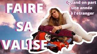 COMMENT BIEN FAIRE SA VALISE POUR 1 AN À L'ÉTRANGER ✈️: Spéciale étudiant d'échange