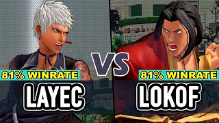 KOF XV ▰ LAYEC (Vice/O.Chris/Goenitz) vs LOKOF (Gato/Benimaru/Yamazaki)