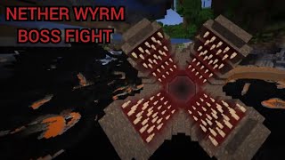 Minecraft More Bosses: Nether Wyrm Boss Fight ( 1.16.5 Datapack )