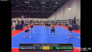 Tejas 14 Red Stefa vs. Tampa United VBA 14 (2025.02.24)