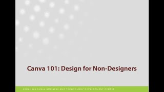Canva 101: Design for Non-Designers