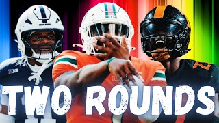 TWO ROUND 2025 NFL Mock Draft | Shedeur SLIPS?!🚨