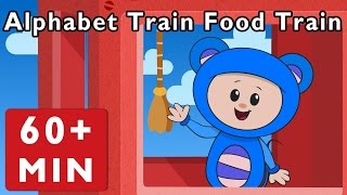 Alphabet Train Food Train + More | Nursery Rhymes from Mother Goose Club