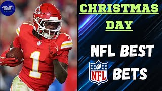 Christmas Day NFL Best Bets, Picks, \u0026 Predictions! Chiefs Vs Steelers I Ravens Vs Texans